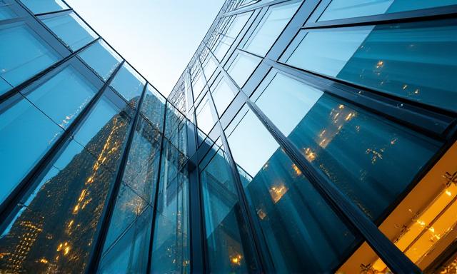 Modern architectural lines representing precision and structure